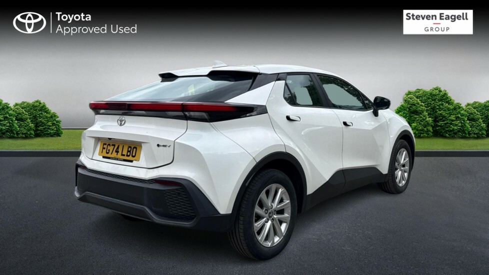 Toyota C-Hr 1.8 Vvt-h Icon Cvt Euro 6 Ss FG74LBO White #2