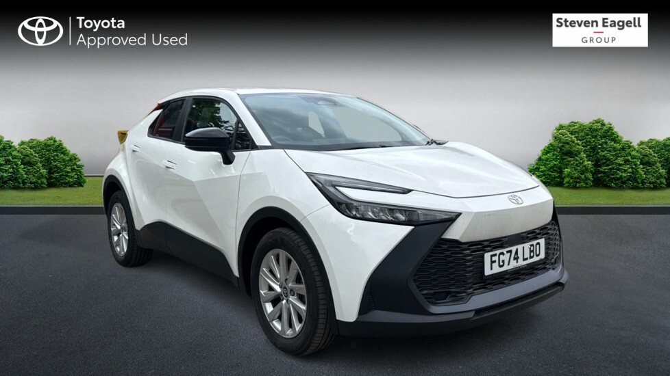 Toyota C-Hr 1.8 Vvt-h Icon Cvt Euro 6 Ss White
