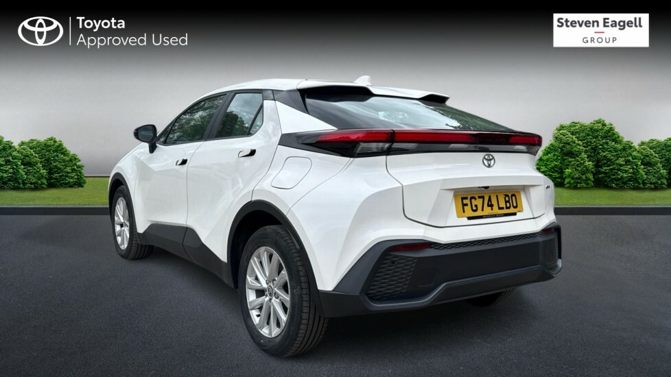 Toyota C-Hr 1.8 Vvt-h Icon Cvt Euro 6 Ss FG74LBO White #4