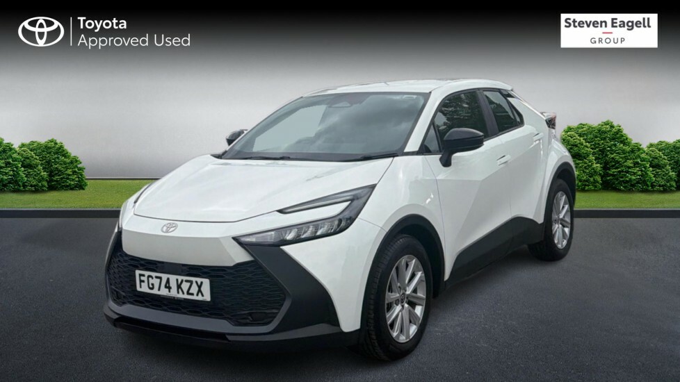 Toyota C-Hr 1.8 Vvt-h Icon Cvt Euro 6 Ss White #3
