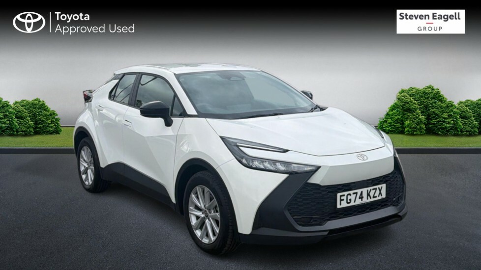 Toyota C-Hr 1.8 Vvt-h Icon Cvt Euro 6 Ss White
