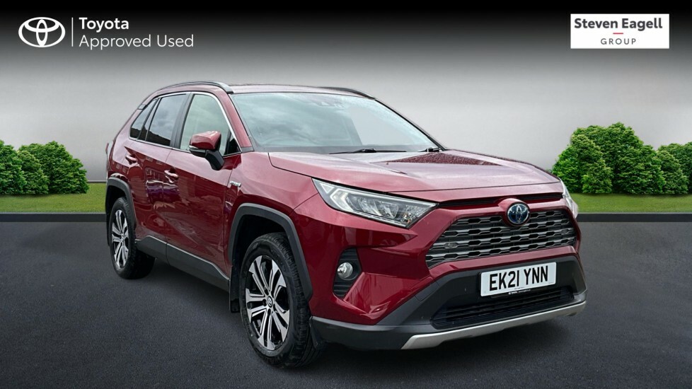 Toyota Rav 4 2.5 Vvt-h Design Cvt Euro 6 Ss Red