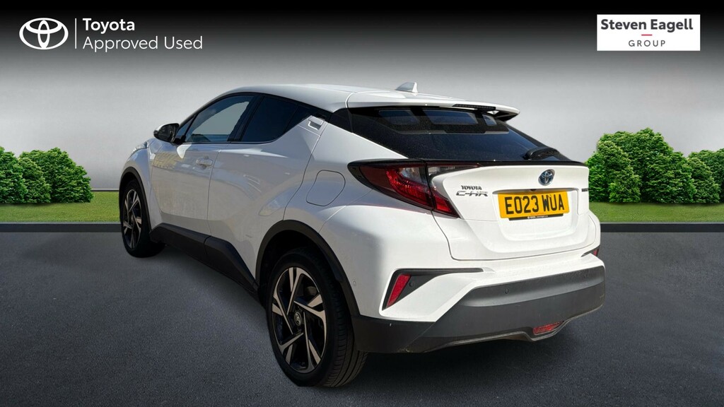Toyota C-Hr 1.8 Vvt-h Design Cvt Euro 6 Ss EO23WUA White #4