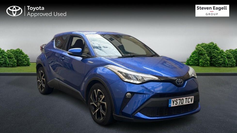 Toyota C-Hr 1.8 Vvt-h Design Cvt Euro 6 Ss Blue