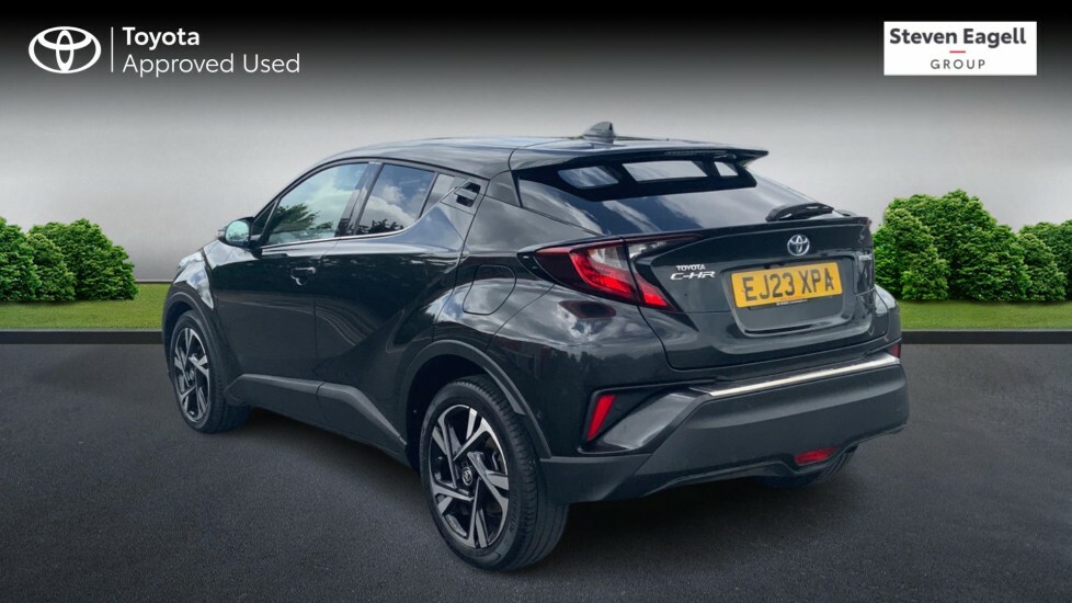 Toyota C-Hr 1.8 Vvt-h Design Cvt Euro 6 Ss EJ23XPA Black #4