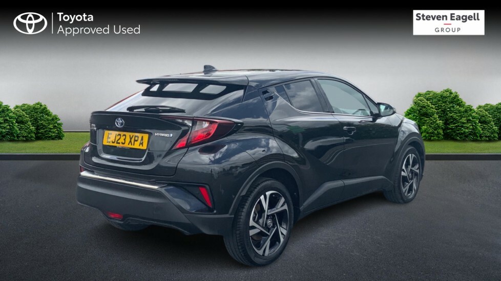 Toyota C-Hr 1.8 Vvt-h Design Cvt Euro 6 Ss EJ23XPA Black #2