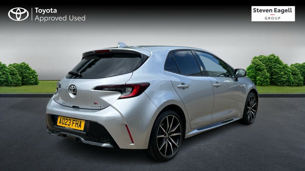 Toyota Corolla 1.8 Vvt-h Gr Sport Cvt Euro 6 Ss AO23FHA Silver #2