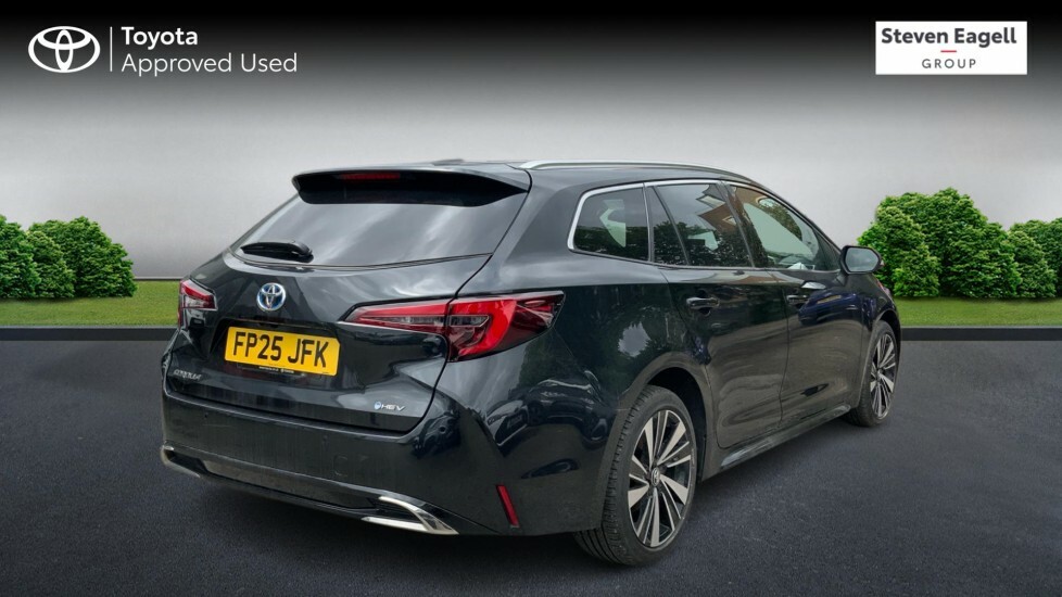 Toyota Corolla 1.8 Vvt-h Design Touring Sports Cvt Euro 6 Ss 5 FP25JFK Black #2