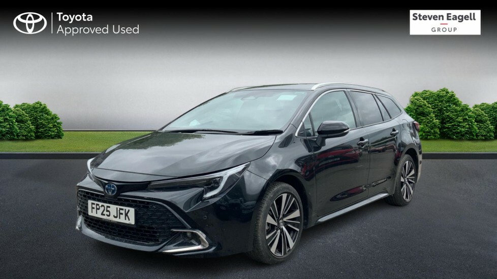 Toyota Corolla 1.8 Vvt-h Design Touring Sports Cvt Euro 6 Ss 5 FP25JFK Black #3