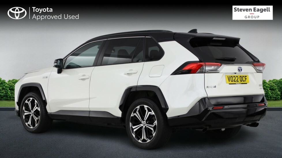 Toyota Rav 4 2.5 Vvt 18.1Kwh Dynamic Cvt 4Wd Euro 6 Ss VO22OCF White #4