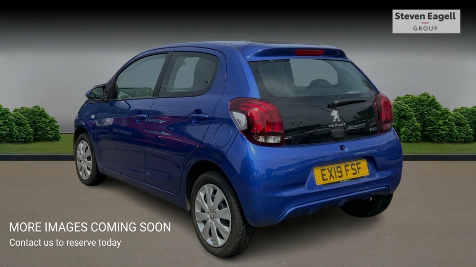 Peugeot 108 1.0 Active Hatchback Euro 6 72 EX19FSF Blue #2