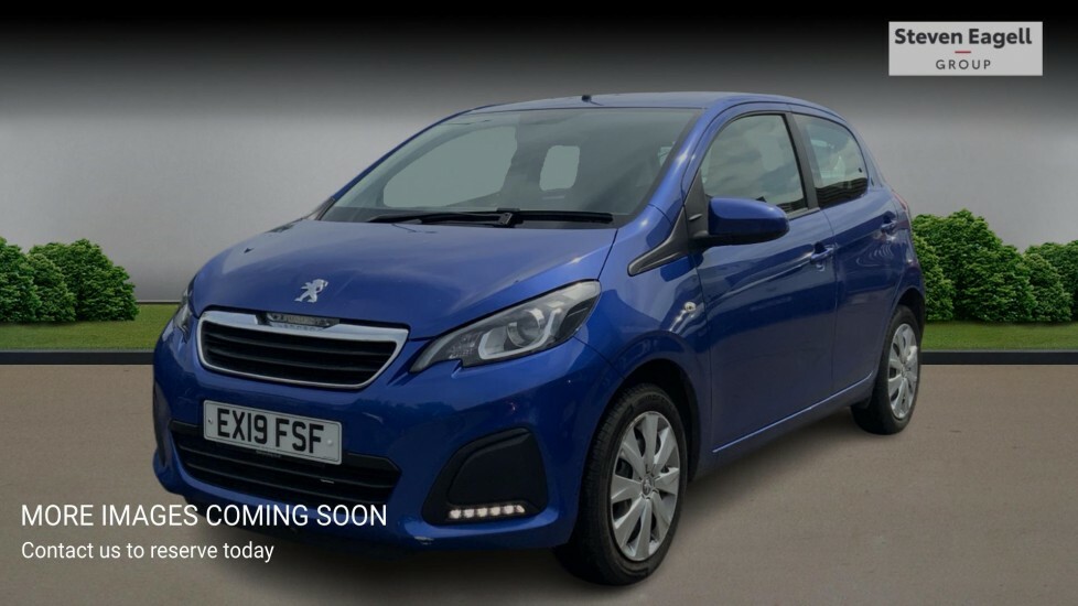Peugeot 108 1.0 Active Hatchback Euro 6 72 EX19FSF Blue #3