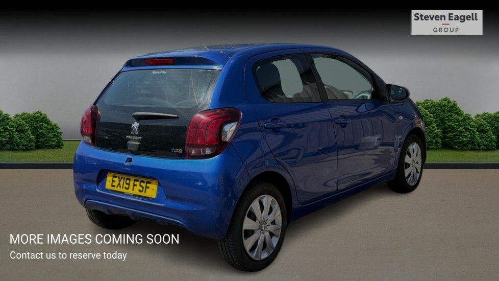 Peugeot 108 1.0 Active Hatchback Euro 6 72 EX19FSF Blue #4