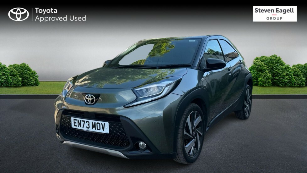 Toyota Aygo X 1.0 Vvt-i Exclusive X-shift Euro 6 Ss EN73MOV Green #3