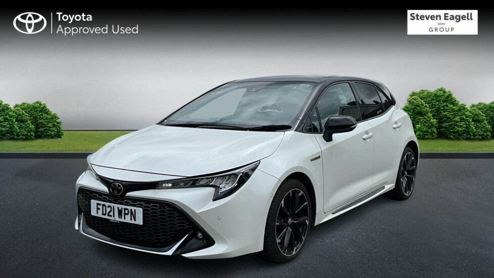 Toyota Corolla 1.8 Vvt-h Gr Sport Cvt Euro 6 Ss FD21WPN White #3