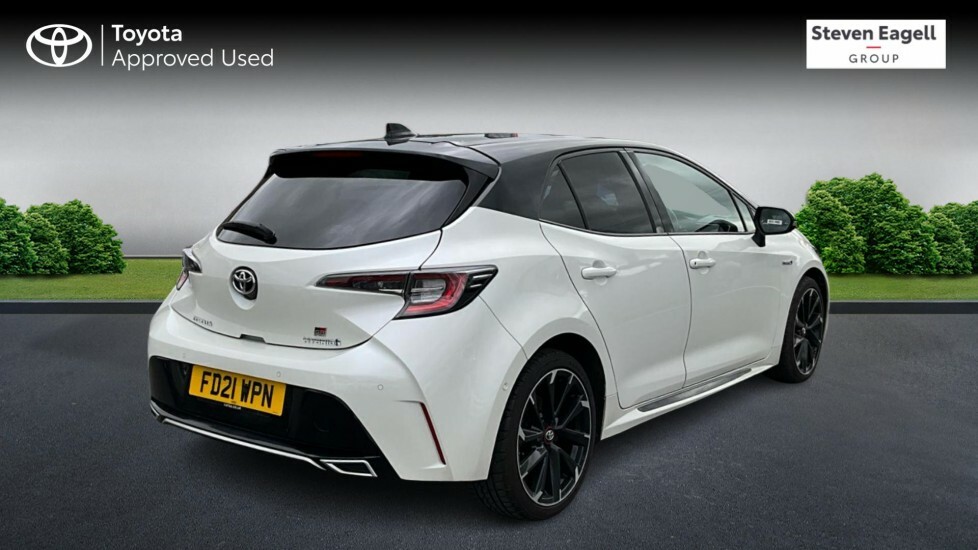 Toyota Corolla 1.8 Vvt-h Gr Sport Cvt Euro 6 Ss FD21WPN White #2