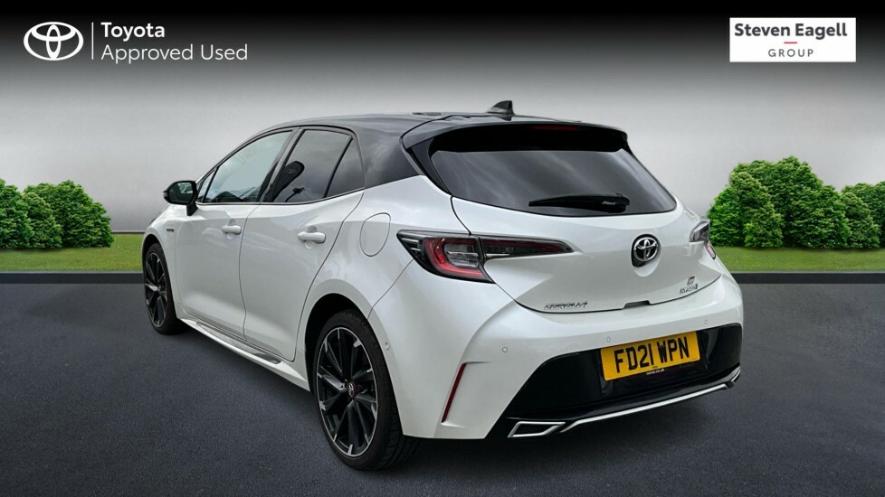Toyota Corolla 1.8 Vvt-h Gr Sport Cvt Euro 6 Ss FD21WPN White #4