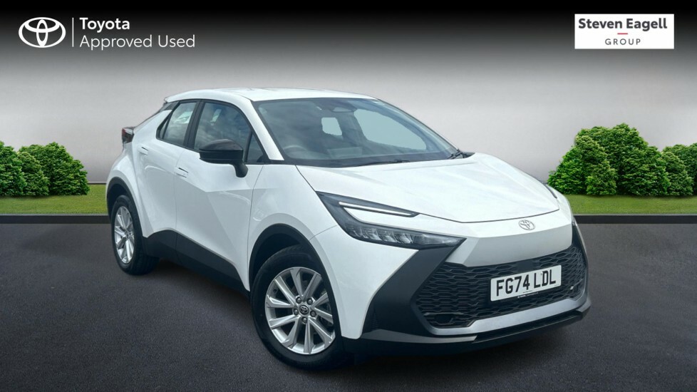 Toyota C-Hr 1.8 Vvt-h Icon Cvt Euro 6 Ss White