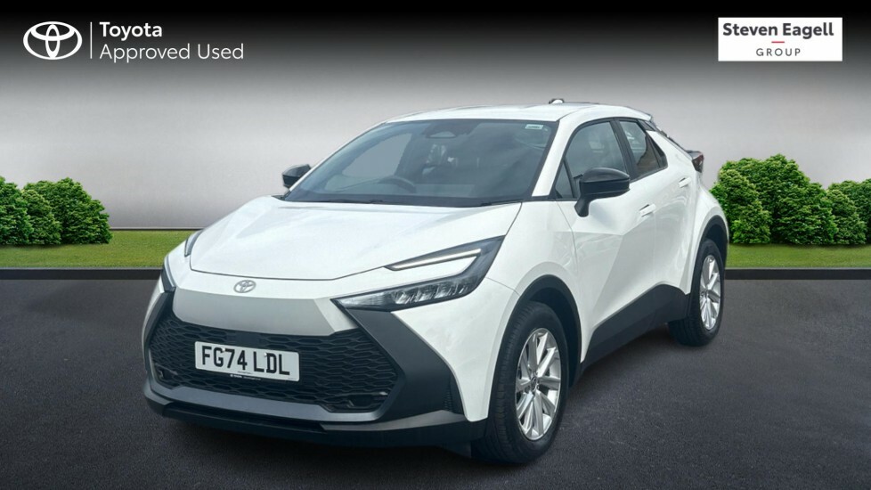 Toyota C-Hr 1.8 Vvt-h Icon Cvt Euro 6 Ss White #3