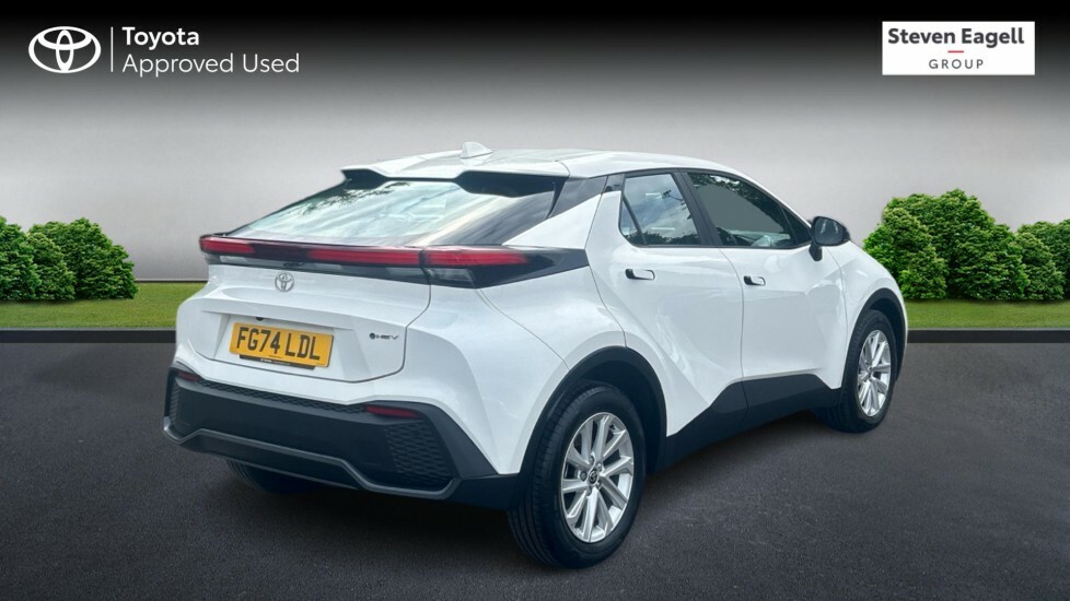 Toyota C-Hr 1.8 Vvt-h Icon Cvt Euro 6 Ss White #2