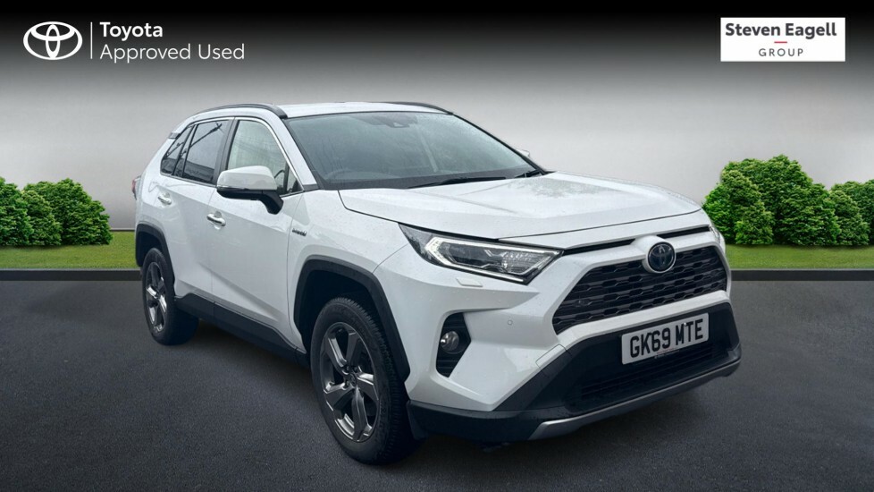 Toyota Rav 4 2.5 Vvt-h Excel Cvt Euro 6 Ss White