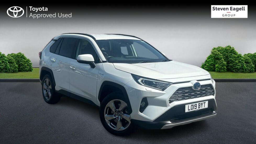 Toyota Rav 4 2.5 Vvt-h Excel Cvt Euro 6 Ss White