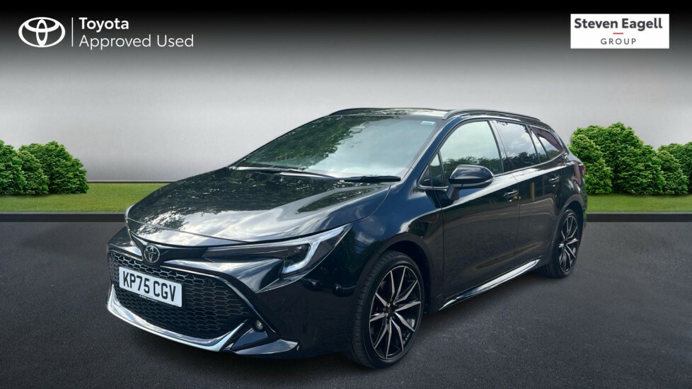 Toyota Corolla 2.0 Vvt-h Gr Sport Touring Sports Cvt Euro 6 Ss KP75CGV Black #3