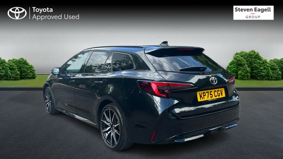 Toyota Corolla 2.0 Vvt-h Gr Sport Touring Sports Cvt Euro 6 Ss KP75CGV Black #4
