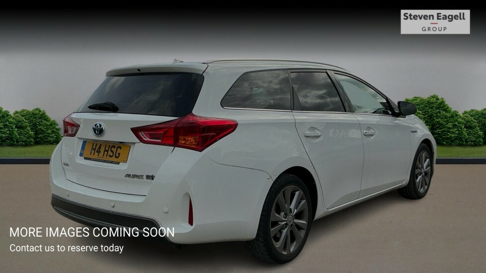 Toyota Auris 1.8 Vvt-h Excel Touring Sports Hybrid C White #4