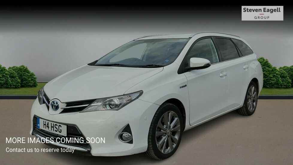 Toyota Auris 1.8 Vvt-h Excel Touring Sports Hybrid C White #3