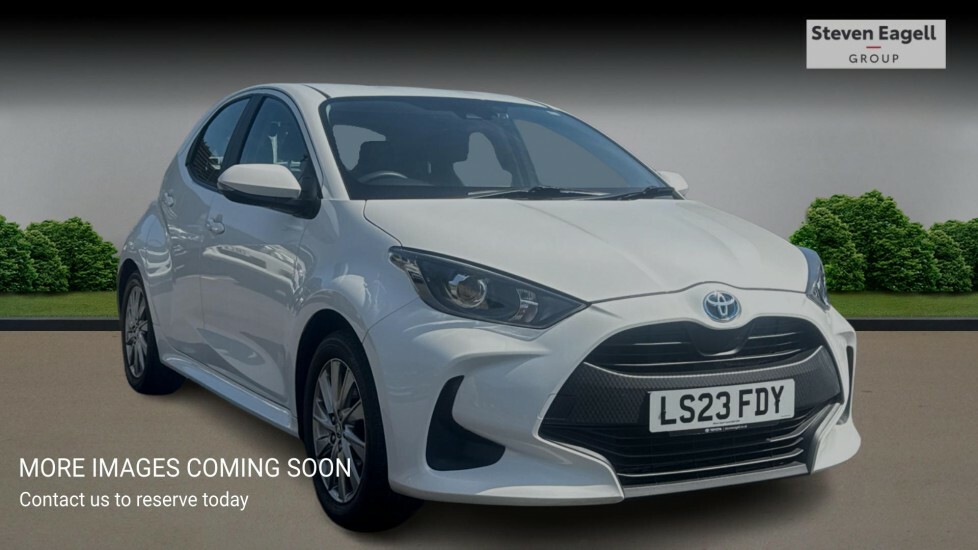 Toyota Yaris 1.5 Vvt-h Icon E-cvt Euro 6 Ss White