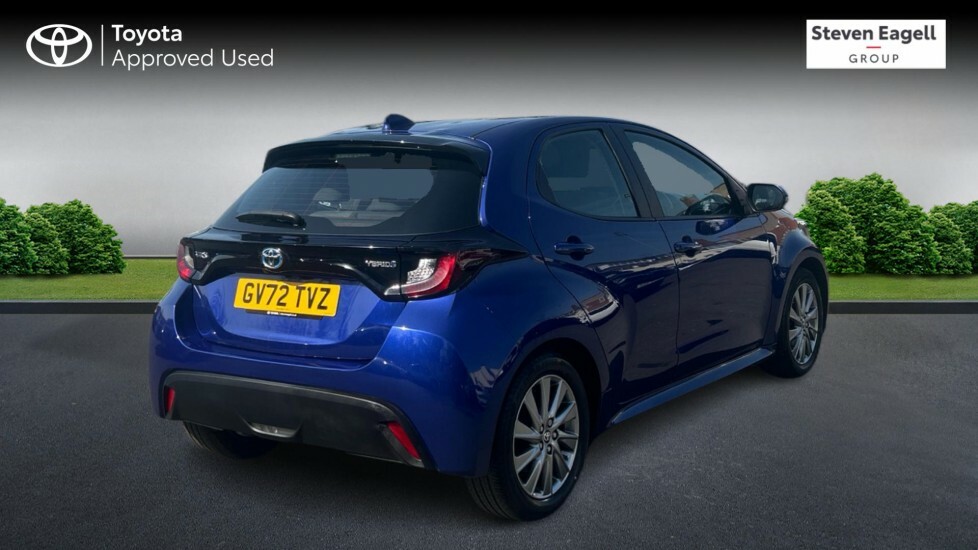 Toyota Yaris 1.5 Vvt-h Icon E-cvt Euro 6 Ss GV72TVZ Blue #2