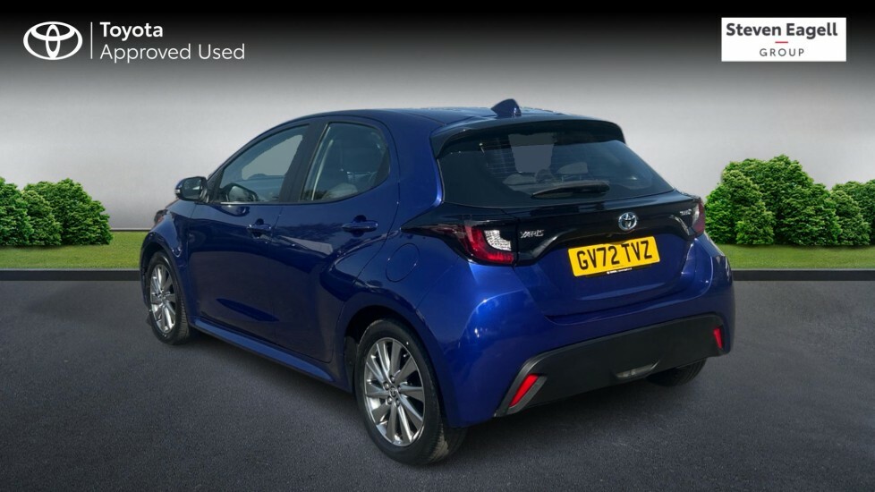 Toyota Yaris 1.5 Vvt-h Icon E-cvt Euro 6 Ss GV72TVZ Blue #4