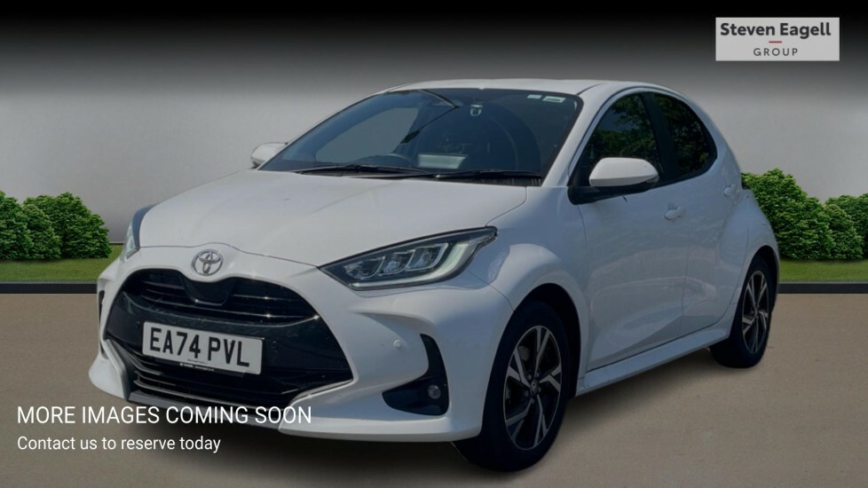 Toyota Yaris 1.5 Vvt-h Design Hatchback Hybrid E-cvt EA74PVL White #3