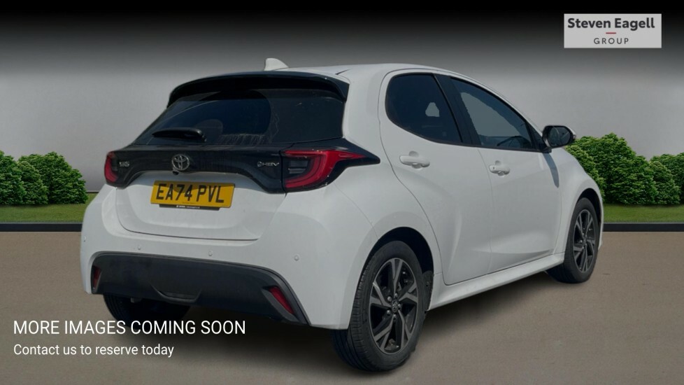 Toyota Yaris 1.5 Vvt-h Design Hatchback Hybrid E-cvt EA74PVL White #4