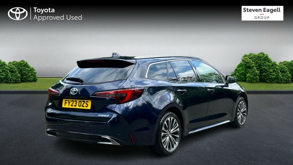 Toyota Corolla 1.8 Vvt-h Design Touring Sports Hybrid FY23OZS Blue #2