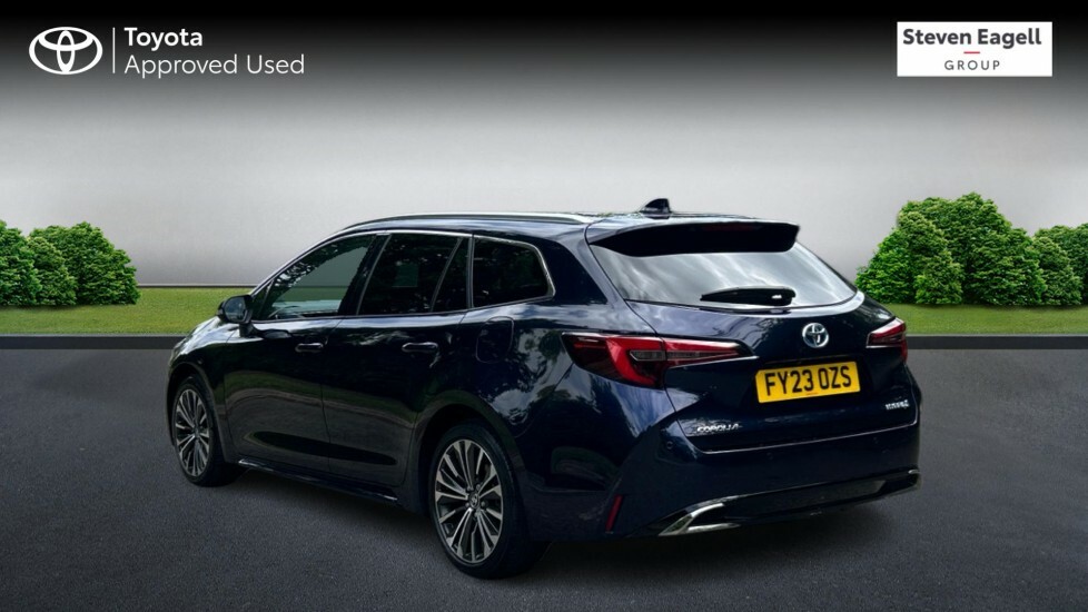Toyota Corolla 1.8 Vvt-h Design Touring Sports Hybrid FY23OZS Blue #4