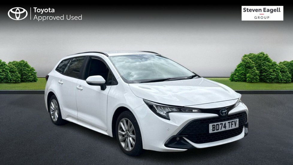 Toyota Corolla 1.8 Vvt-h Icon Touring Sports Hybrid Cv White