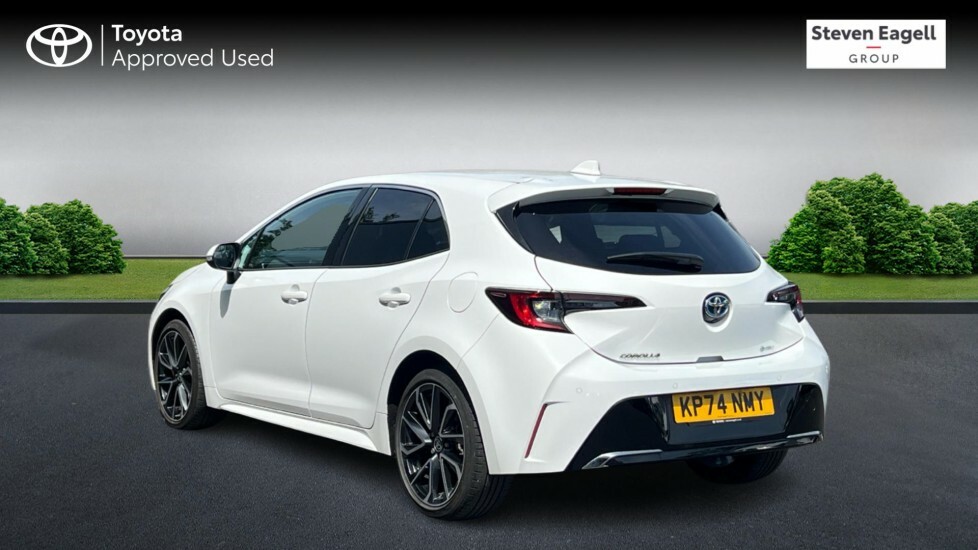 Toyota Corolla 1.8 Vvt-h Excel Cvt Euro 6 Ss KP74NMY White #4