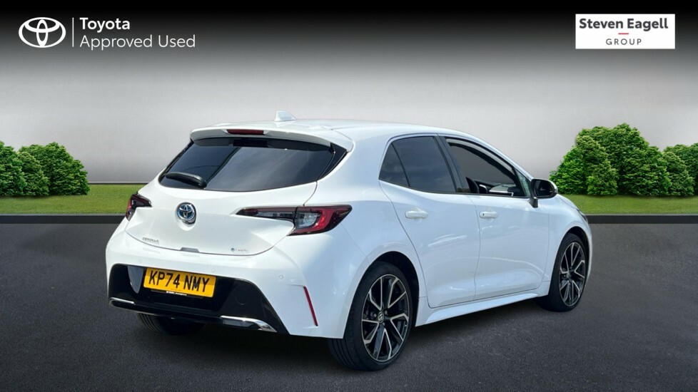 Toyota Corolla 1.8 Vvt-h Excel Cvt Euro 6 Ss KP74NMY White #2