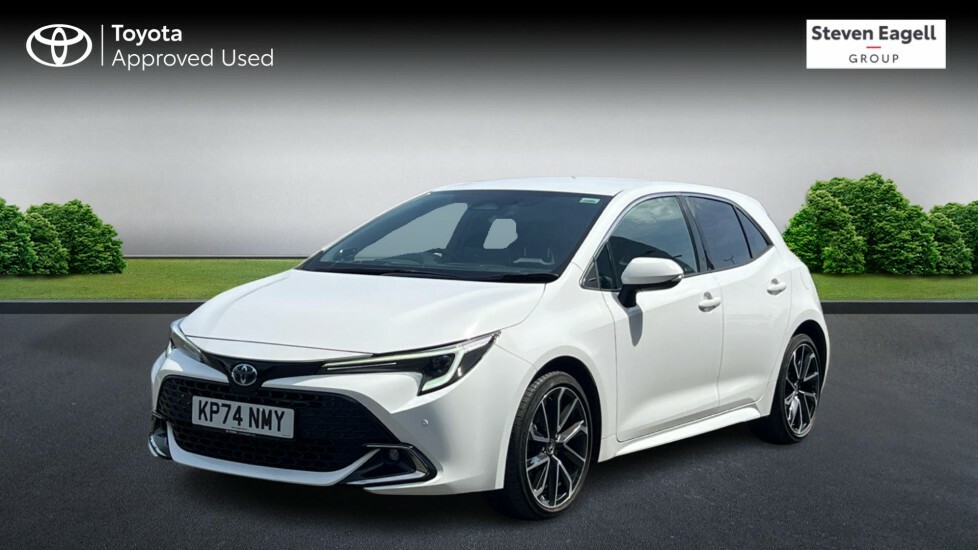 Toyota Corolla 1.8 Vvt-h Excel Cvt Euro 6 Ss KP74NMY White #3