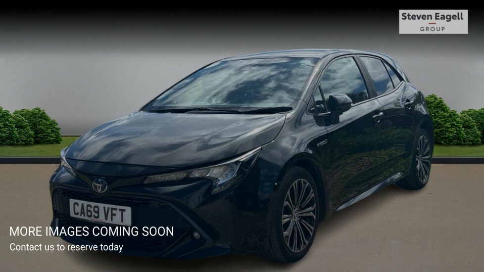 Toyota Corolla 1.8 Vvt-h Design Cvt Euro 6 Ss CA69VFT Black #3