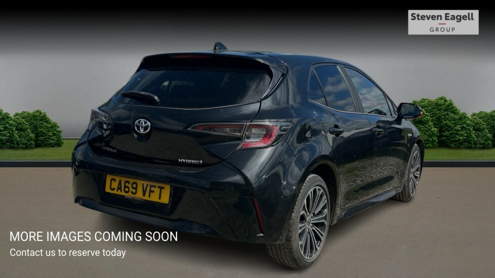 Toyota Corolla 1.8 Vvt-h Design Cvt Euro 6 Ss CA69VFT Black #4