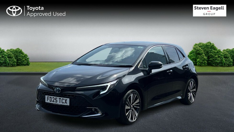 Toyota Corolla 1.8 Vvt-h Design Cvt Euro 6 Ss FD25TCX Black #3