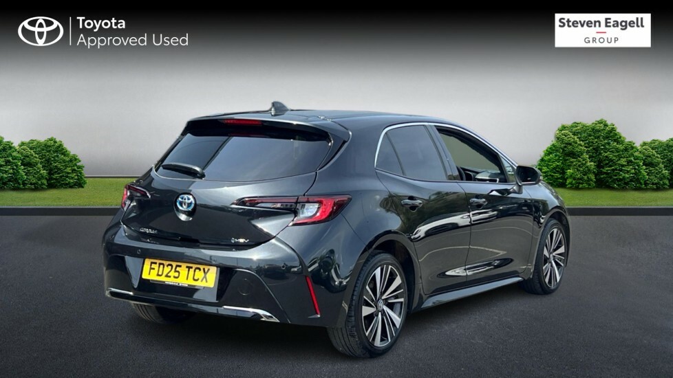 Toyota Corolla 1.8 Vvt-h Design Cvt Euro 6 Ss FD25TCX Black #2