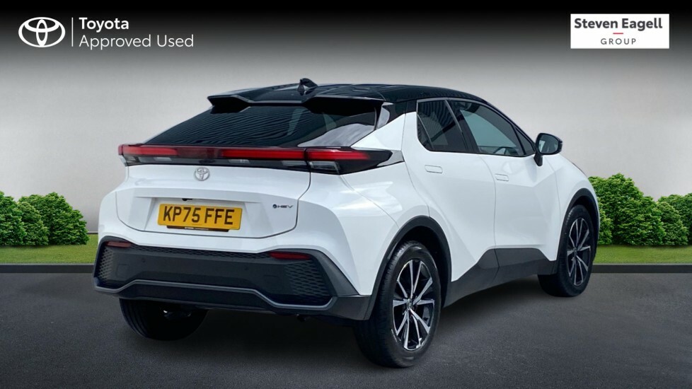 Toyota C-Hr 1.8 Vvt-h Design Cvt Euro 6 Ss KP75FFE White #2