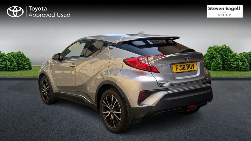 Toyota C-Hr 1.8 Vvt-h Excel Cvt Euro 6 Ss FJ18RUV Silver #4