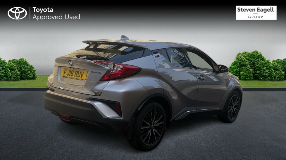 Toyota C-Hr 1.8 Vvt-h Excel Cvt Euro 6 Ss FJ18RUV Silver #2