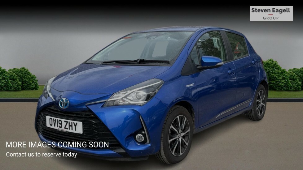Toyota Yaris 1.5 Vvt-h Icon Tech E-cvt Euro 6 Ss OV19ZHY Blue #3