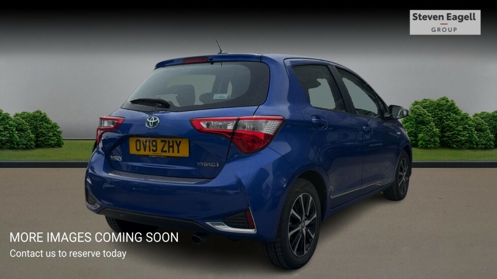 Toyota Yaris 1.5 Vvt-h Icon Tech E-cvt Euro 6 Ss OV19ZHY Blue #4